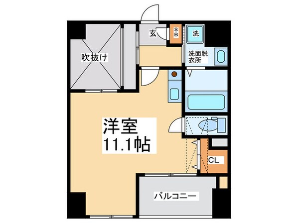 ビガ－ポリス１１２日本橋三丁目の物件間取画像